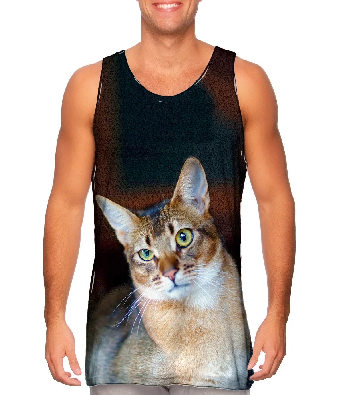 Tank-Top-Techwear-Confused Cat