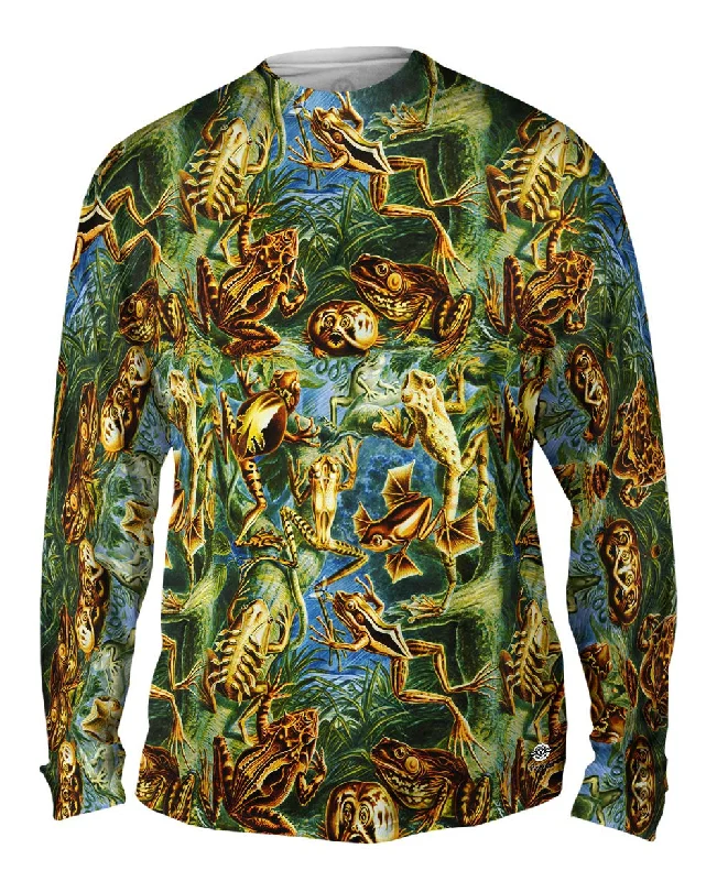 Long-Sleeve-Streetwear-Ernst Haeckel - "Batrachia" (1904)