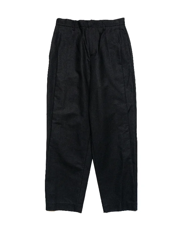 Pants-Nylon-Amomento Mens Snap Garconne Pants Black