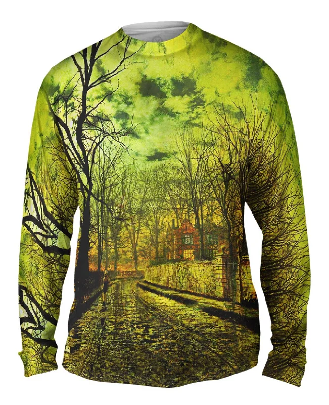 Long-Sleeve-Quick-Dry-John Atkinson Grimshaw - "November" (1879)