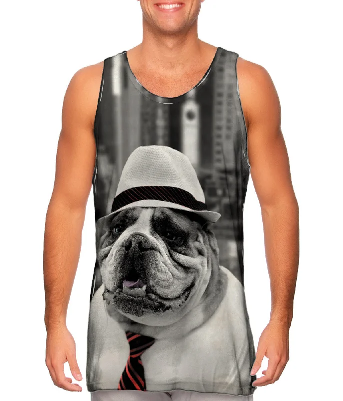 Tank-Top-Hip-Hop-City Tie Bulldog