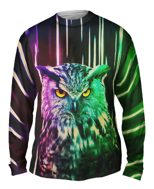 Long-Sleeve-White-Europa Owl