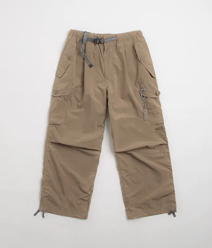 Pants-Sweatpants-and wander Oversized Cargo Pants - Beige