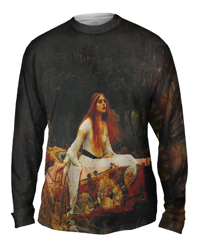 Long-Sleeve-Mock-Neck-John William Waterhouse - "The Lady Of Shalott"