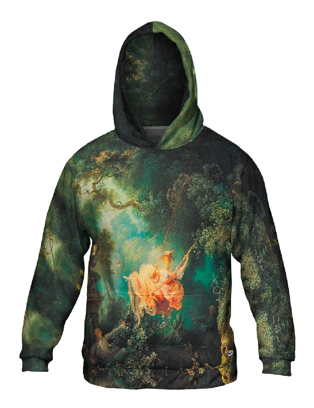 Hoodie-All-Season-Jean-Honore Fragonard - "The Swing"