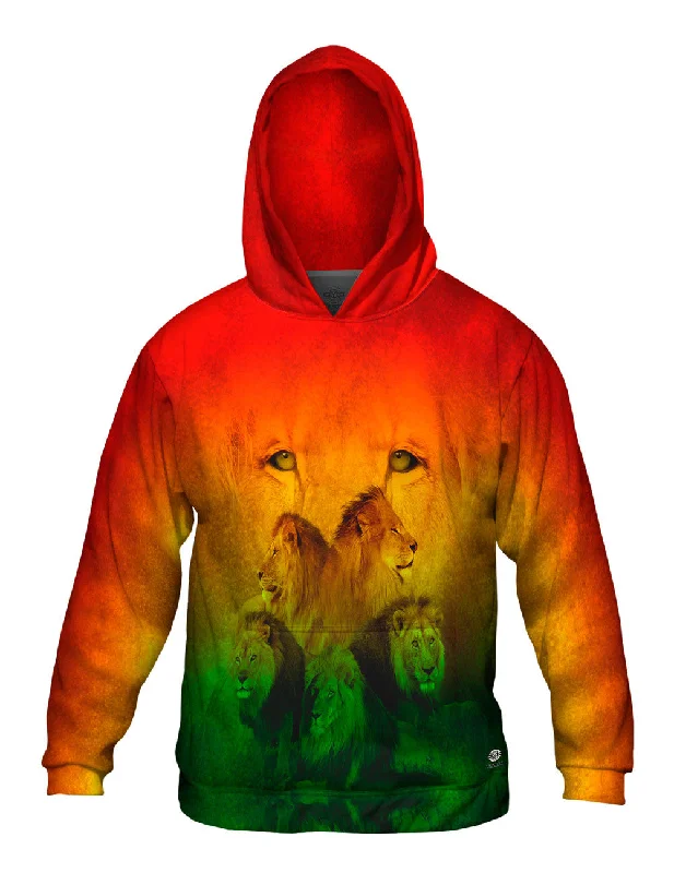 Hoodie-Basketball-Rasta Lion Pack