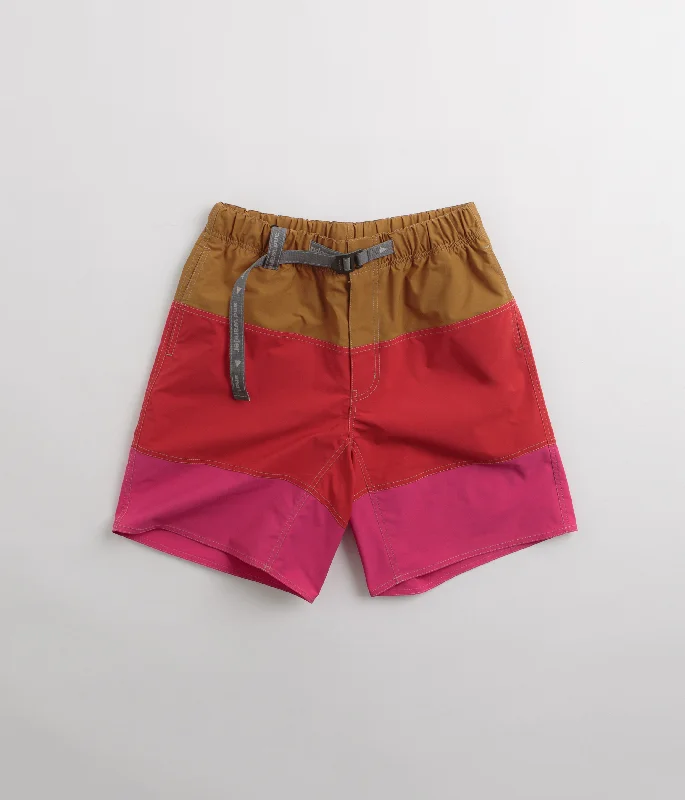 Shorts-Stylish-and wander Wave Shorts - Red