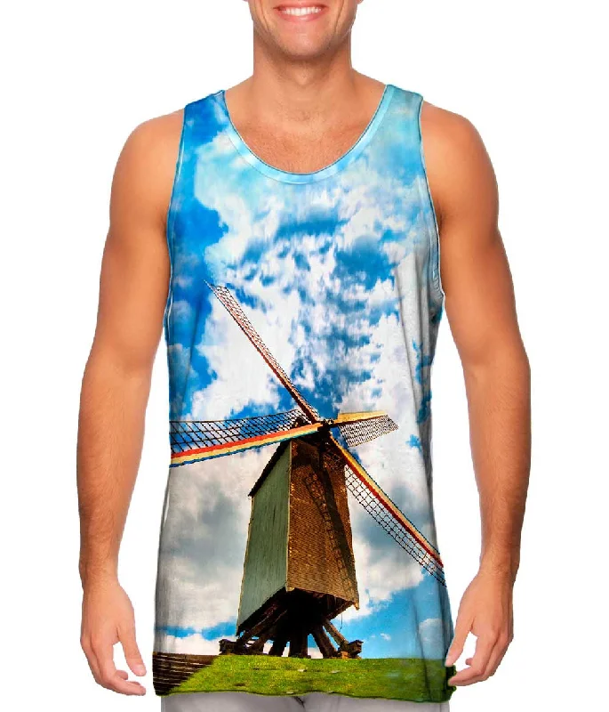 Tank-Top-Soft-Don Quixote Windmill