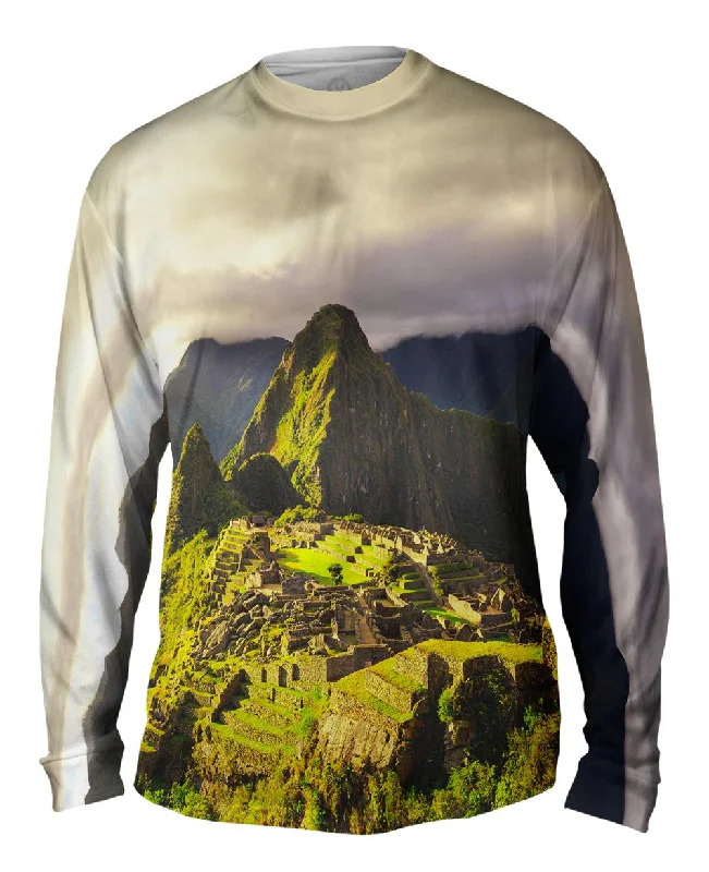 Long-Sleeve-Basketball-Machu Picchu Sunrise