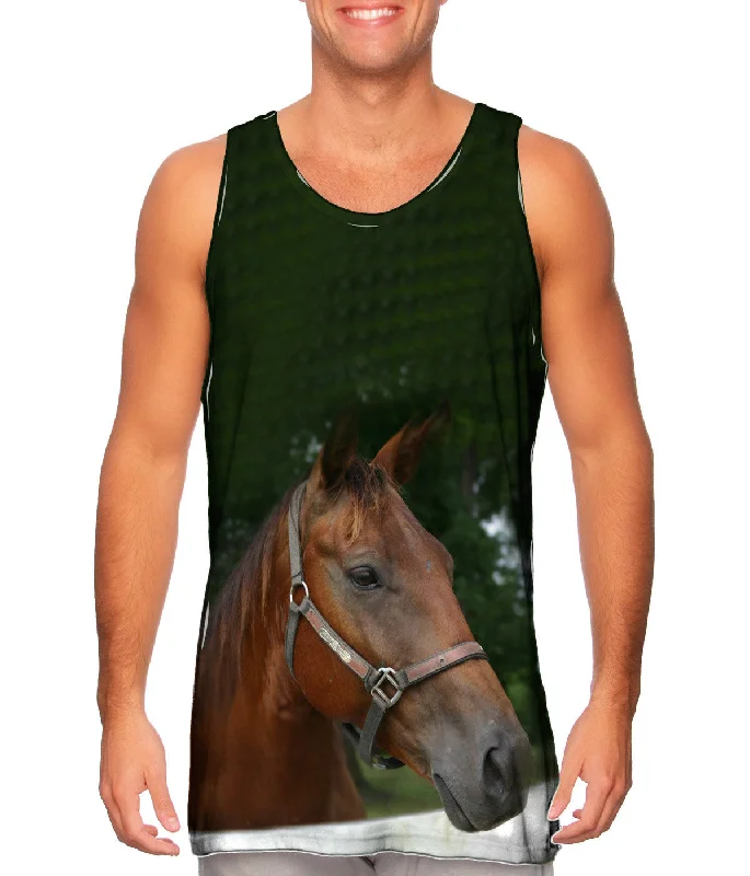 Tank-Top-Sweatproof-All Knowing Horse