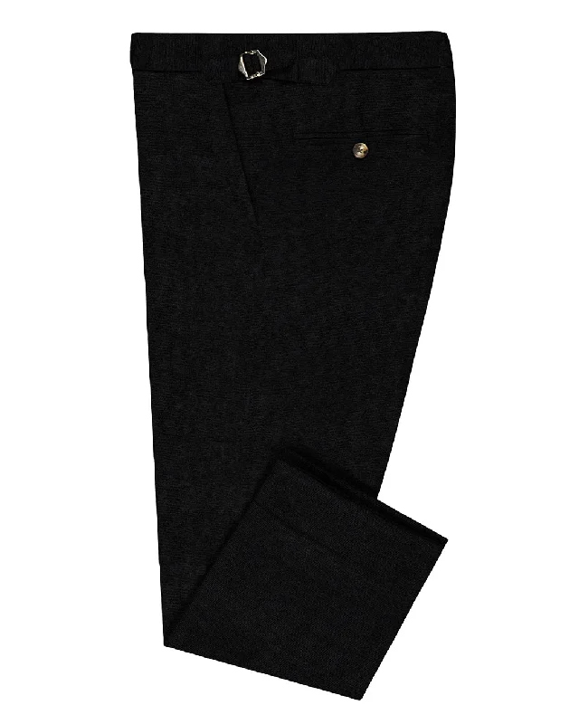 Pants-Camping-Schoeller Athelete Light Merino: Black