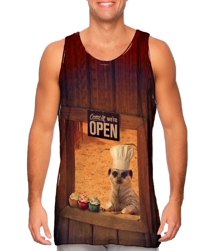 Tank-Top-Couple-Cupcake Baker Meercat