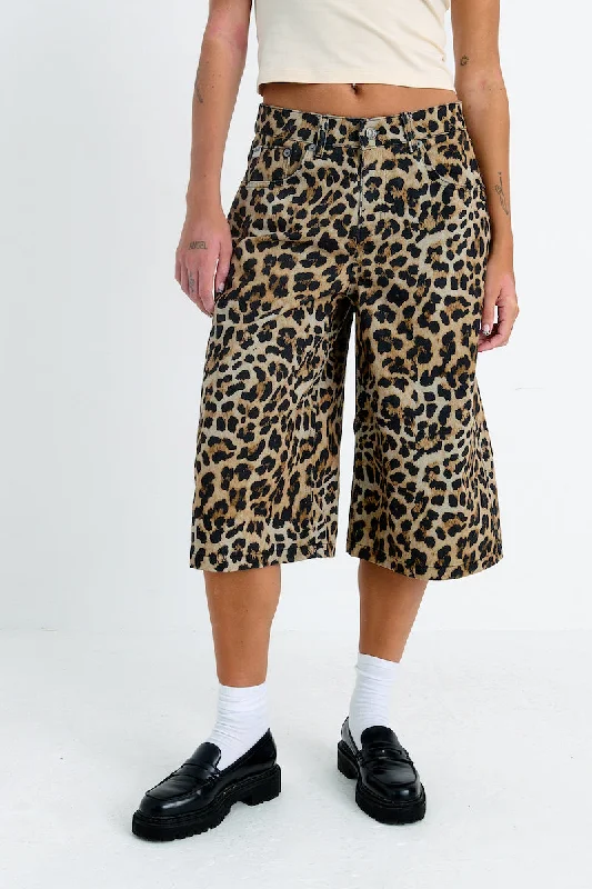 Shorts-Couple-Leopard Release Short