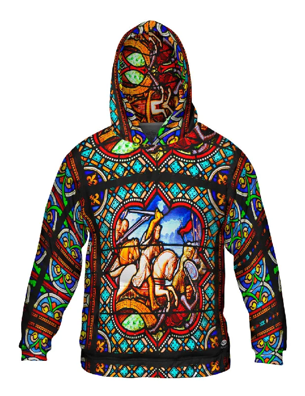 Hoodie-Hemp-Stained Glass Notre Dame De Senlis