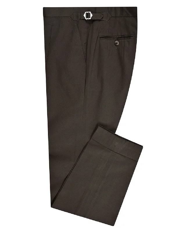 Pants-Tactical-Pleated Choco Brown Pant