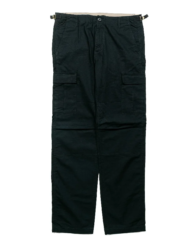 Pants-Family-Matching-Carhartt W.I.P. Aviation Pant Black Rinsed