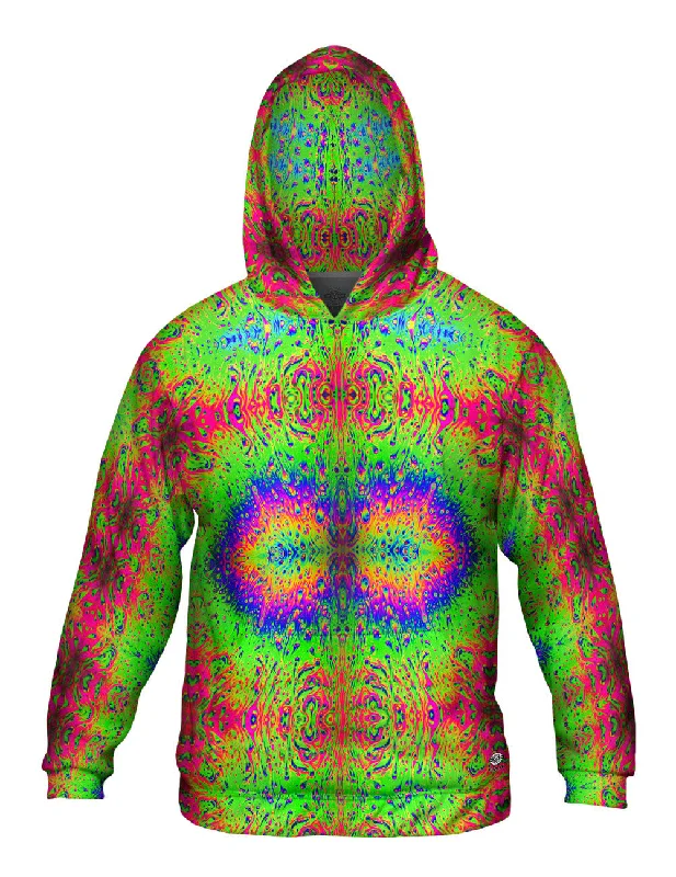 Hoodie-Side-Pocket-Psychodelic Neon Soap Party Lime