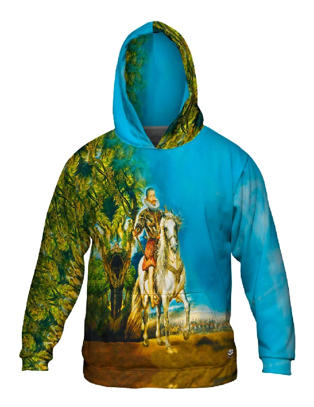 Hoodie-Zip-Up-Rubens - "Retrato Ecuestre Del Duque De Lerma"