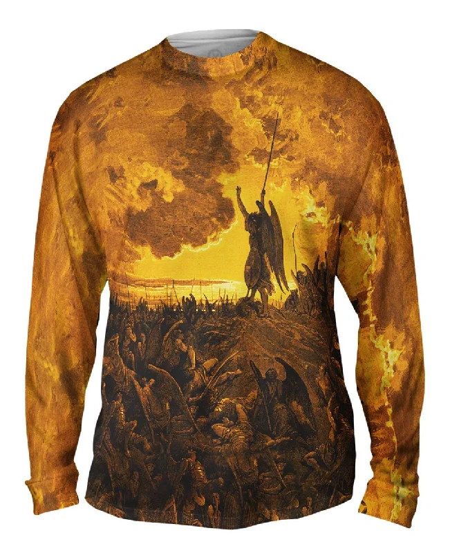 Long-Sleeve-Classic-Gustave Dore - "Paradise Lost 3 Gold" (1857)