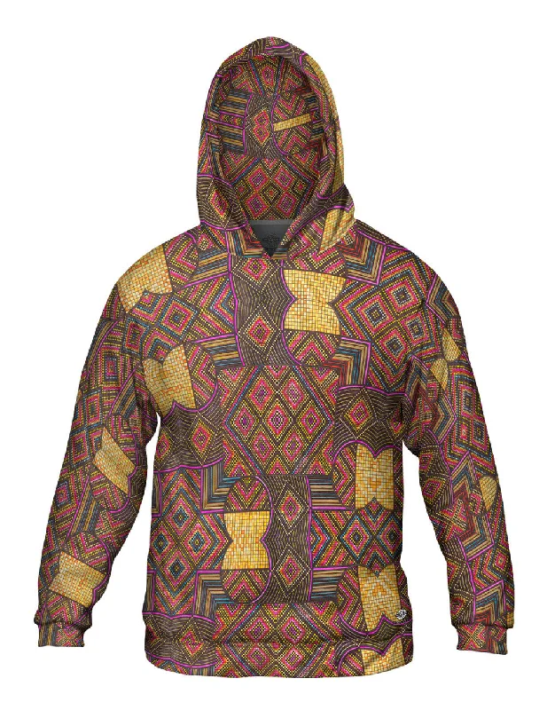 Hoodie-College-Eugene Andolsek  - "Just Folk African Cloth"