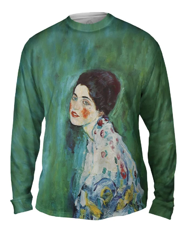 Long-Sleeve-Gothic-Gustav Klimt -"Portrait of a Lady" (1917)