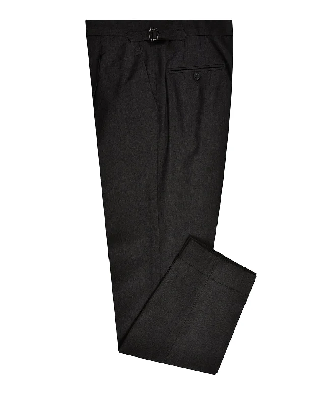 Pants-Urban-Style-Midnight Grey Wool Dress Pant