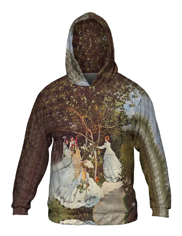 Hoodie-Durable-Monet -"Women in the Garden" (1886)