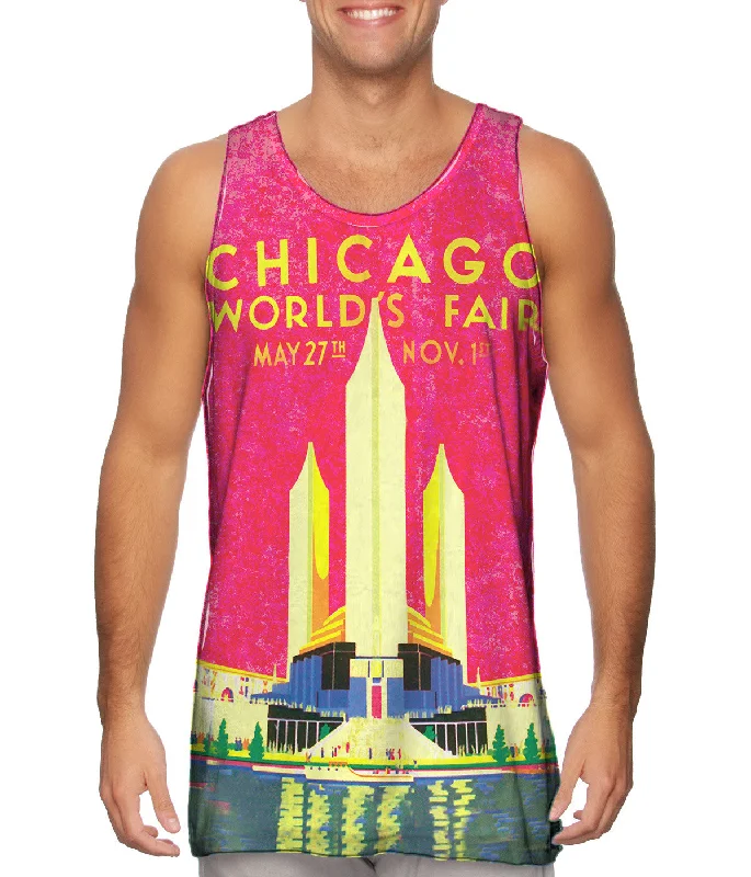 Tank-Top-Workwear-Chicago Worlds Fair Poster 056