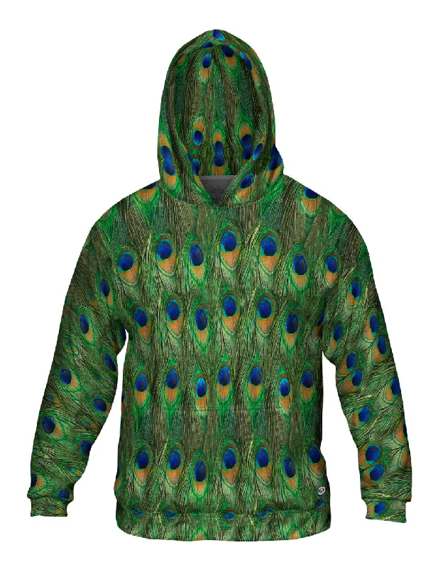 Hoodie-Camping-Peacock Feathers