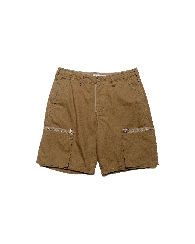 Shorts-Flex-nonnative Trooper 6P Shorts Cotton Ripstop Light Brown