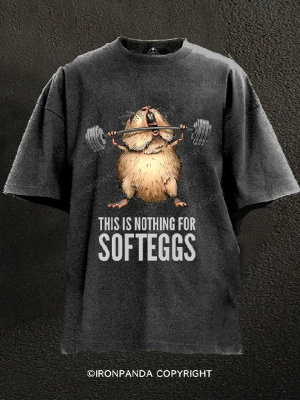 T-Shirt-Urban-Style-THIS IS NOTHING FOR SOFTEGGS Washed Gym Shirt