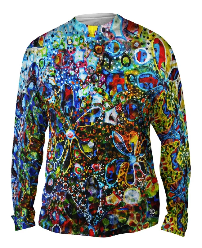 Long-Sleeve-Fleece-Flower Paint Balls Collage