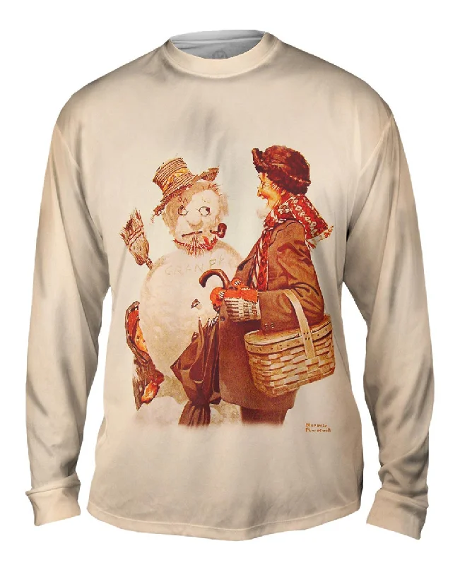 Long-Sleeve-Polyester-Norman Rockwell - "The Party Favors" (1919)