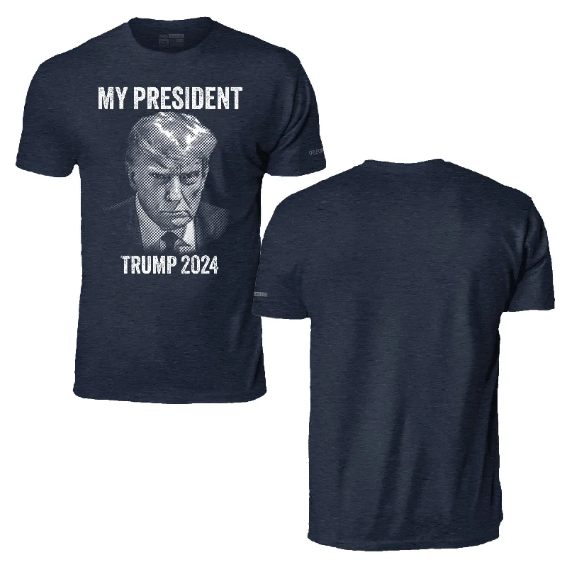 T-Shirt-Hemp-My President Trump Classic T-Shirt