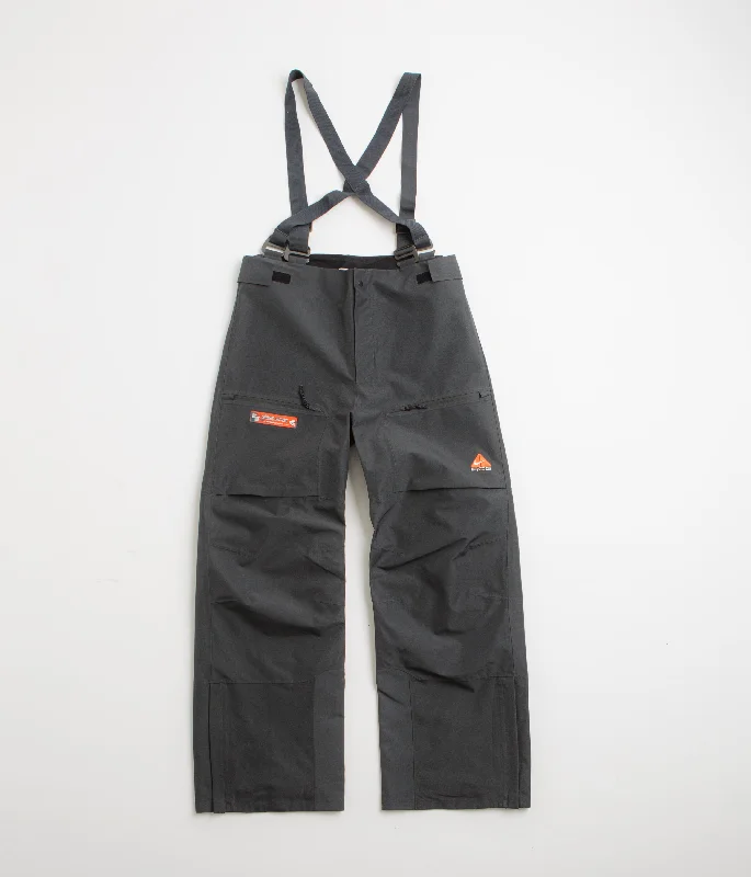 Pants-Unisex-Nike ACG Chena Vortex Bib Pants - Anthracite / Anthracite / Summit White