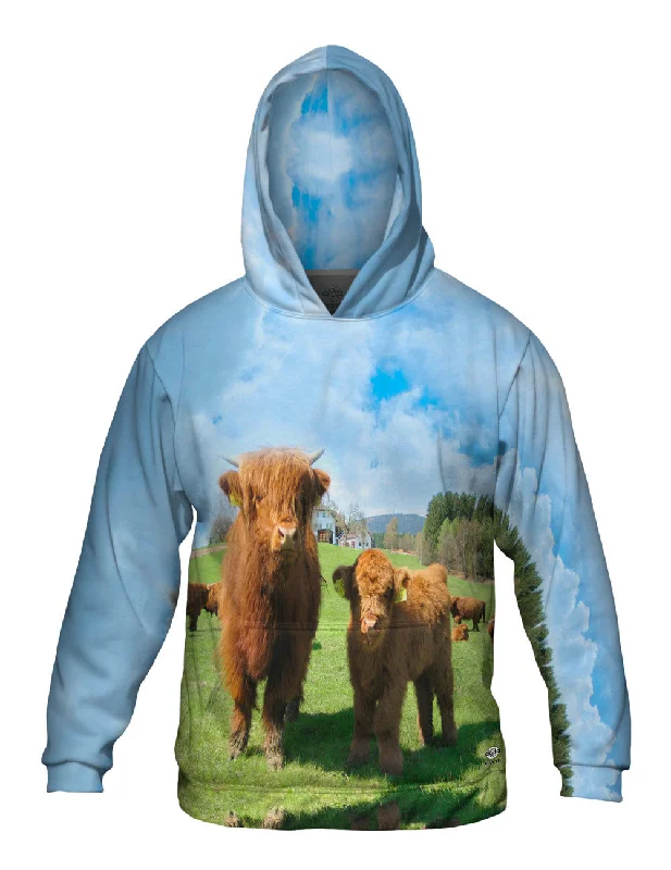 Hoodie-Tactical-Highland Furry Cattle