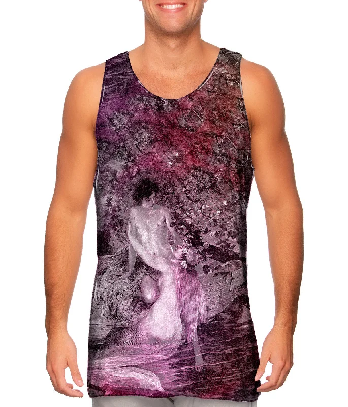 Tank-Top-Outdoor-"Mermaid Lover On Boat"