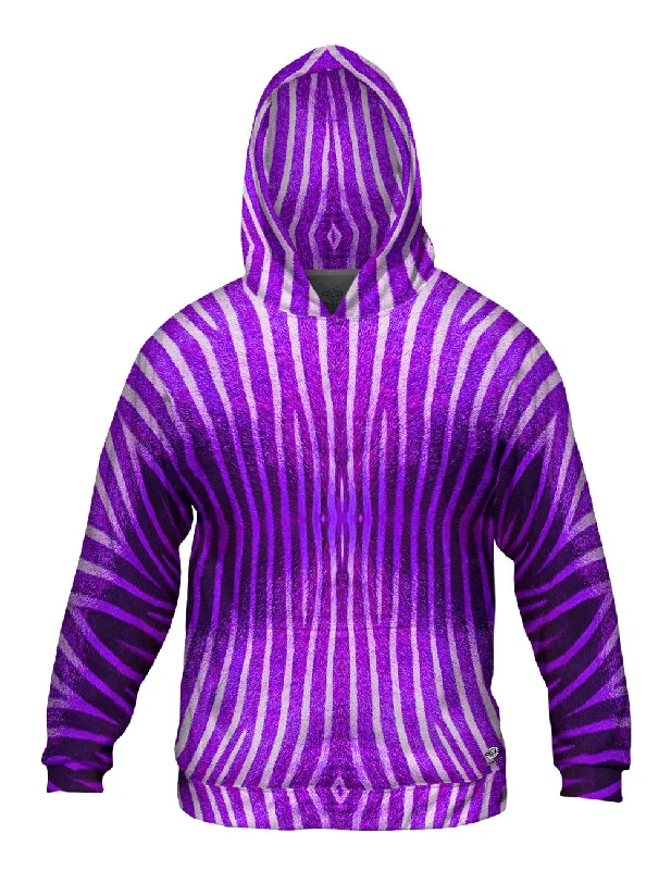 Hoodie-Heavyweight-Purple Zebra Stripes Copy