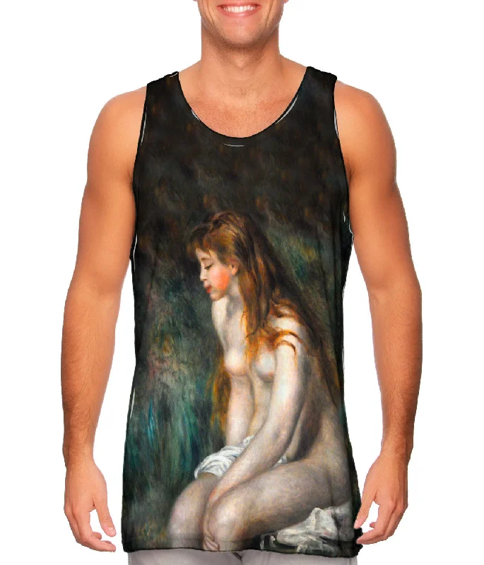 Tank-Top-Hip-Hop-Auguste Renoir - "Young Girl Bathing" (1892)