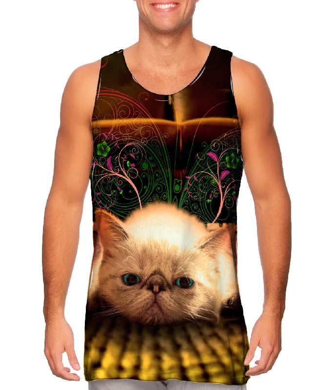 Tank-Top-Camping-Carpet Exotic Kitten