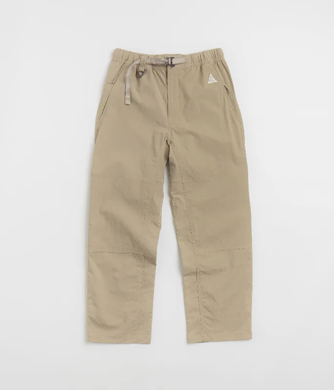 Pants-Full-Length-Nike ACG Hiking Pants - Khaki / Light Iron Ore / Summit White