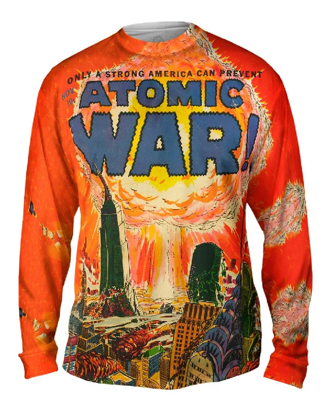 Long-Sleeve-Sportswear-Atomic War Comic Retro