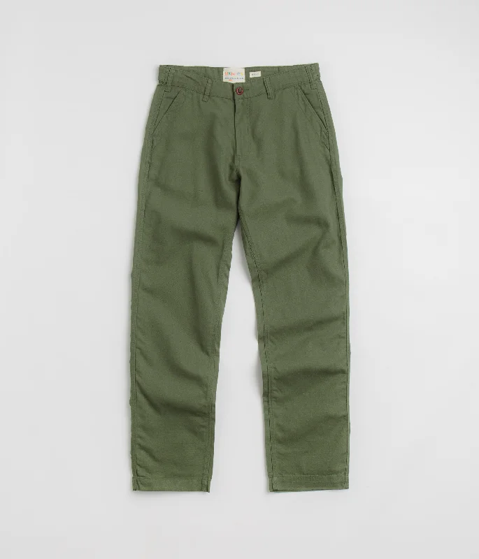 Pants-Checked-Uskees 5005 Workwear Pants - Coriander