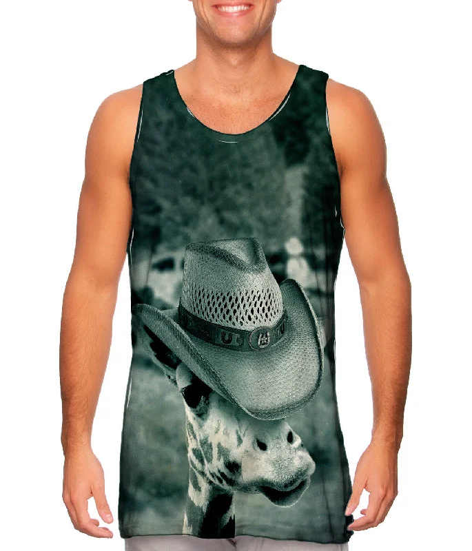 Tank-Top-Tie-Dye-Cattle Cowboy Giraffe