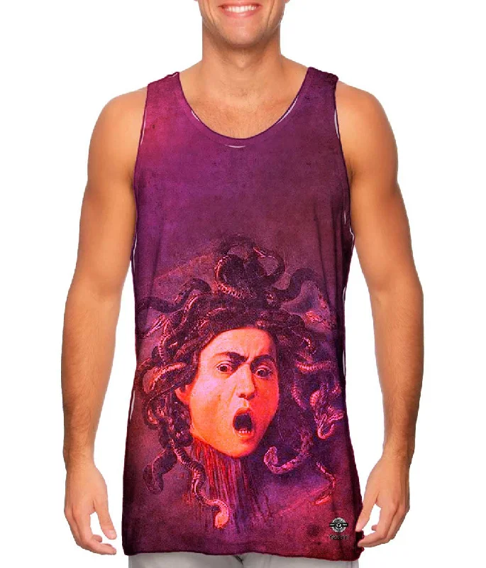 Tank-Top-Sportswear-Caravaggio Michelangelo Merisi - "Medusa" (1597)