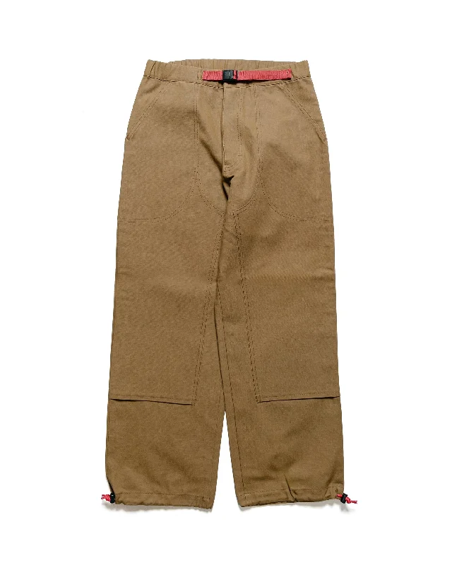 Pants-Ankle-Length-The Real McCoy's MP23104 Cotton Duck Climber's Pants Brown