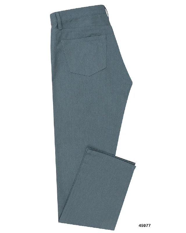 Pants-Loose-Fit-Soft Shark Blue Denim Pants