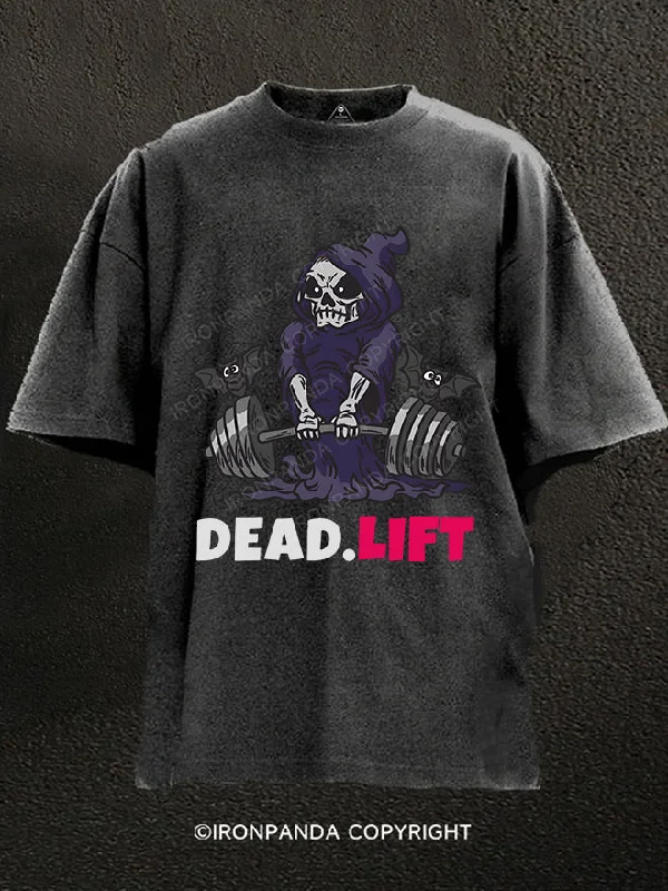 T-Shirt-Camo-Deadlift Reaper Washed Gym Shirt