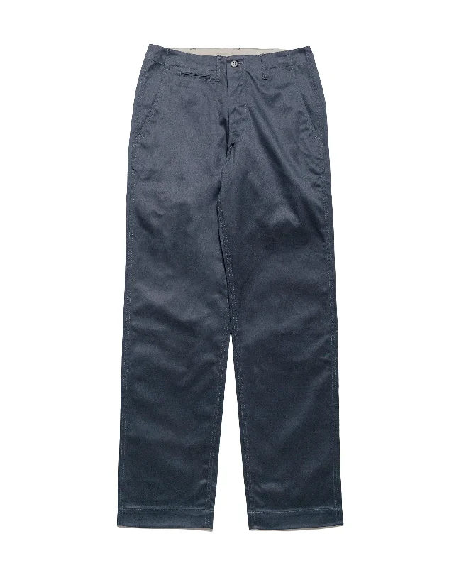 Pants-Retro-Warehouse Lot. 1082 Chinoes Blue Grey