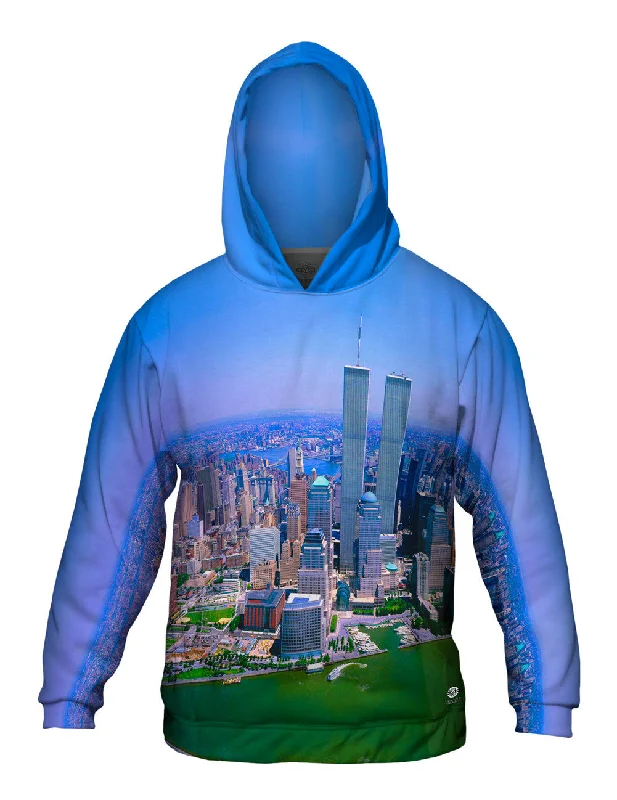 Hoodie-Tie-Dye-Twin Towers Nyc